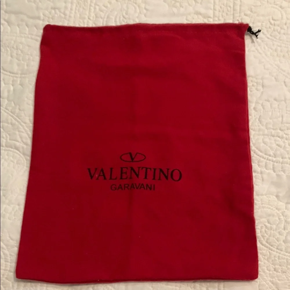 Valentino Garavani Red & Black Dust Bag